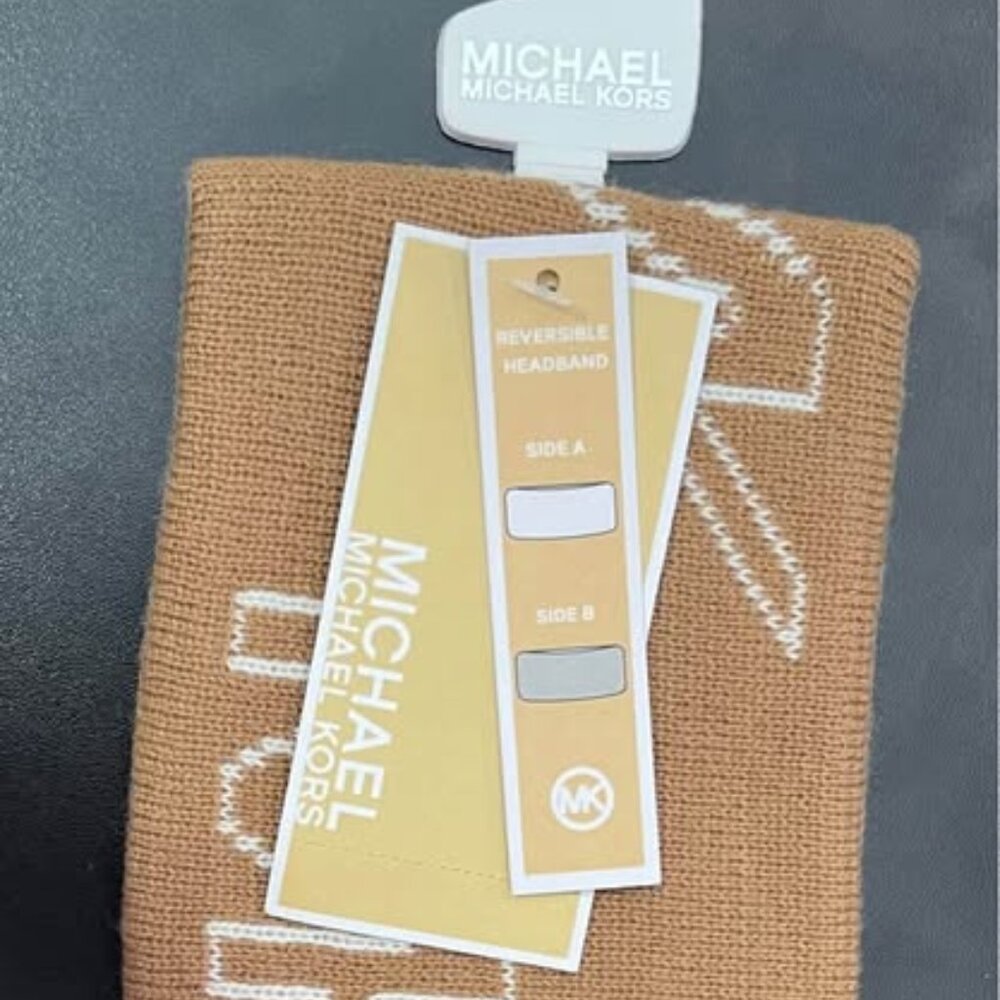 Michael Kors reversible headband NWT